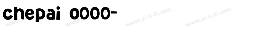 chepai 5000字体转换